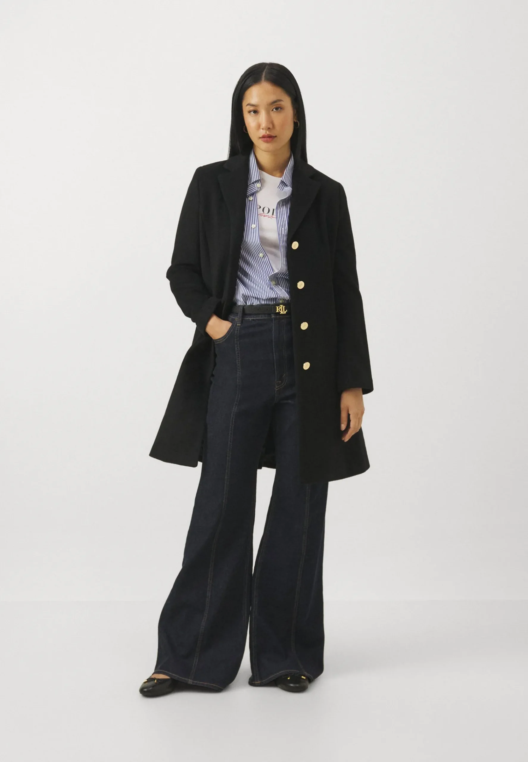 Fit Flare Lined Coat - Manteau Classique|Lauren Ralph Lauren Best Sale