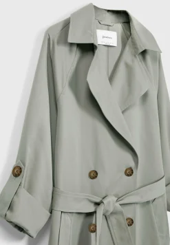 Fliessender - Trench|Stradivarius Store