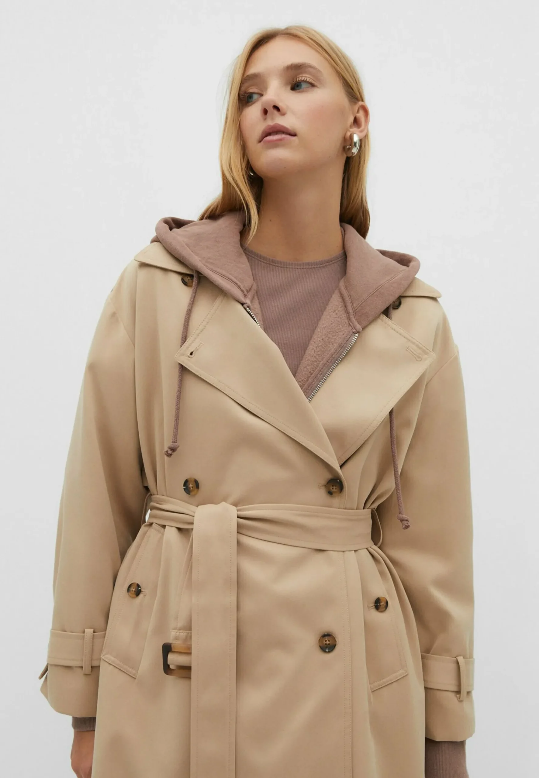 Flowing Lined - Trench|Stradivarius Sale