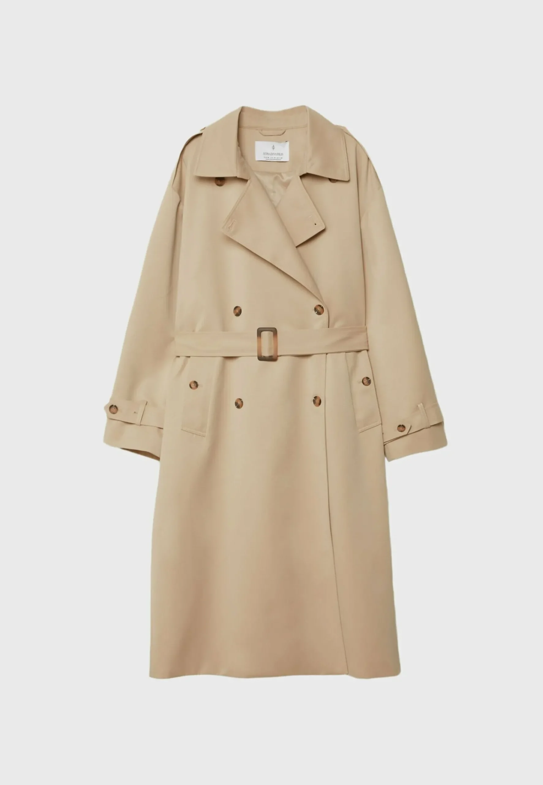 Flowing Lined - Trench|Stradivarius Sale