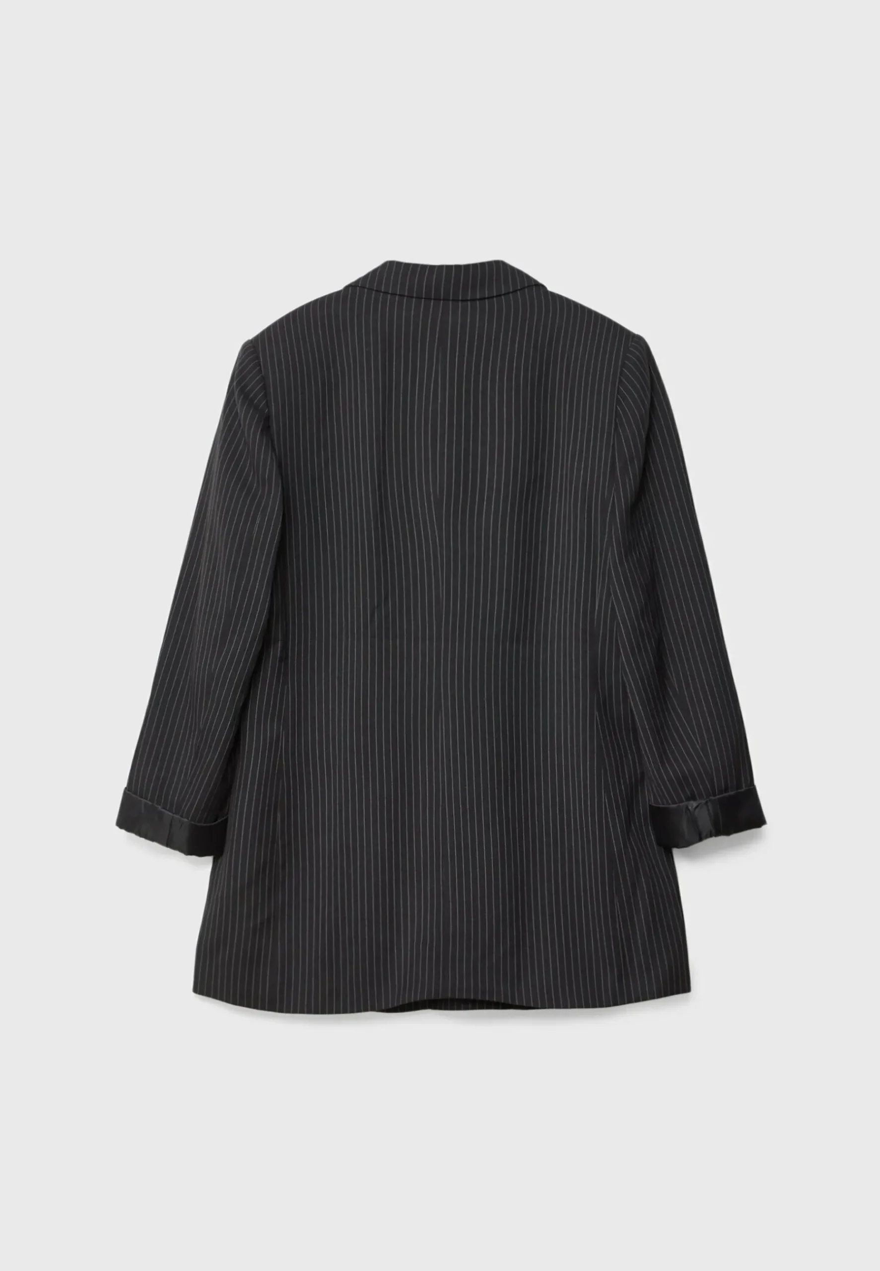 Flowing Open Pinstripe - Manteau Court|Stradivarius Cheap