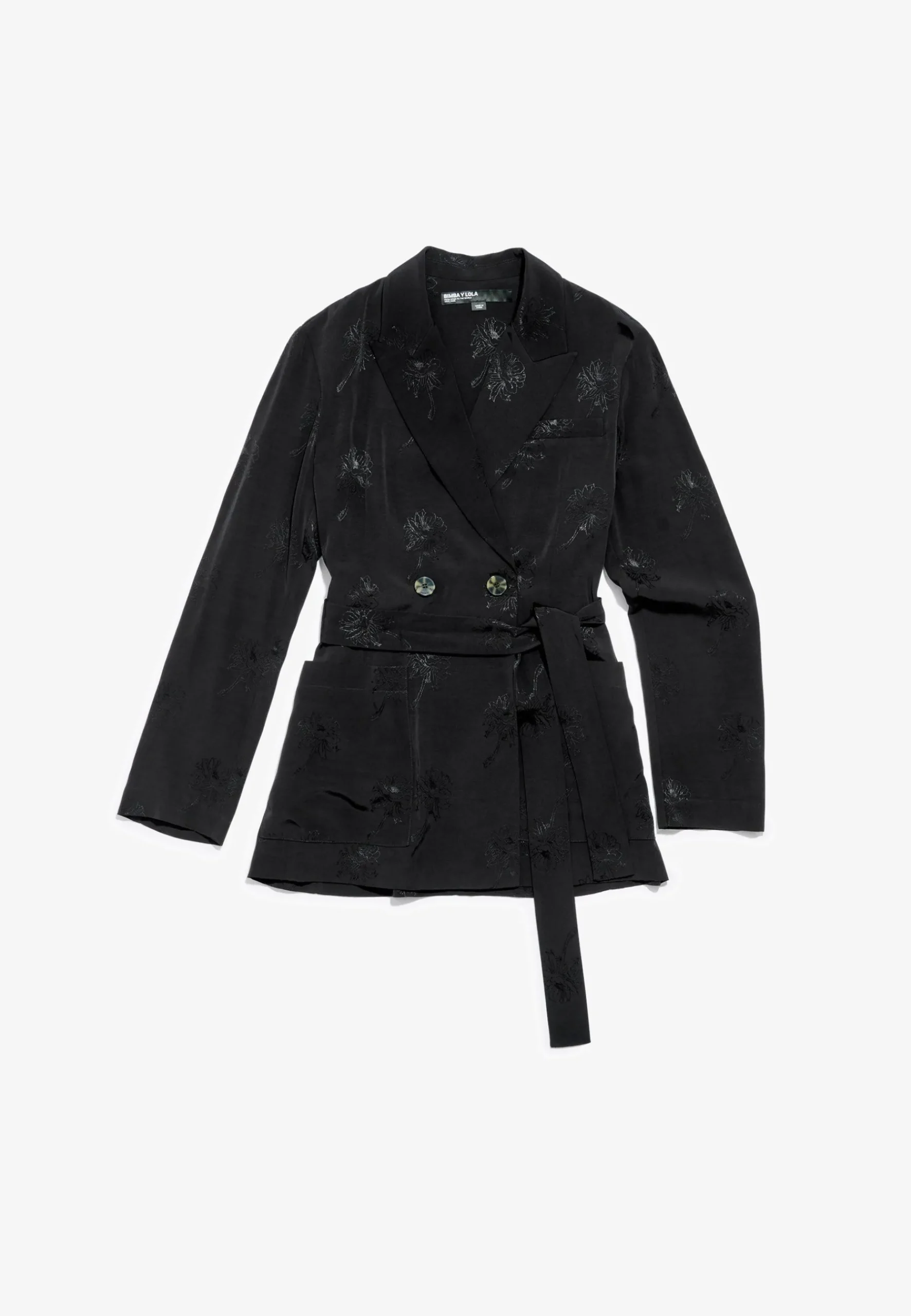 Fluid Jacquard Blazer - Manteau Court|Bimba Y Lola Best