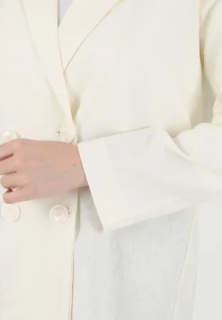 Fully Lined Double Breasted Refka - Manteau Court|Modanisa Cheap