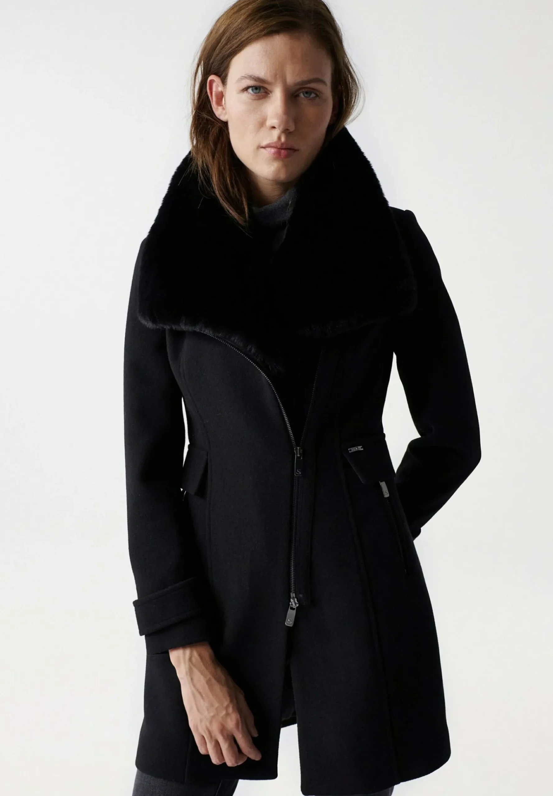Grace Schutzhutten Slim - Manteau Court|Salsa Jeans Online