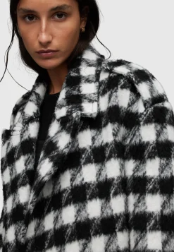 Haithe Check - Manteau Classique|AllSaints Shop