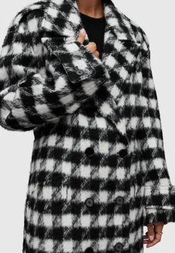 Haithe Check - Manteau Classique|AllSaints Shop