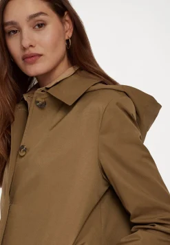 Hooded Lined Coat - Manteau Court|Lauren Ralph Lauren Best Sale