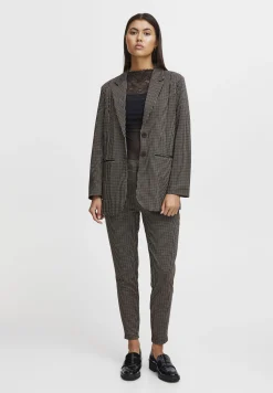 Ihkate Structure - Manteau Court|ICHI Fashion