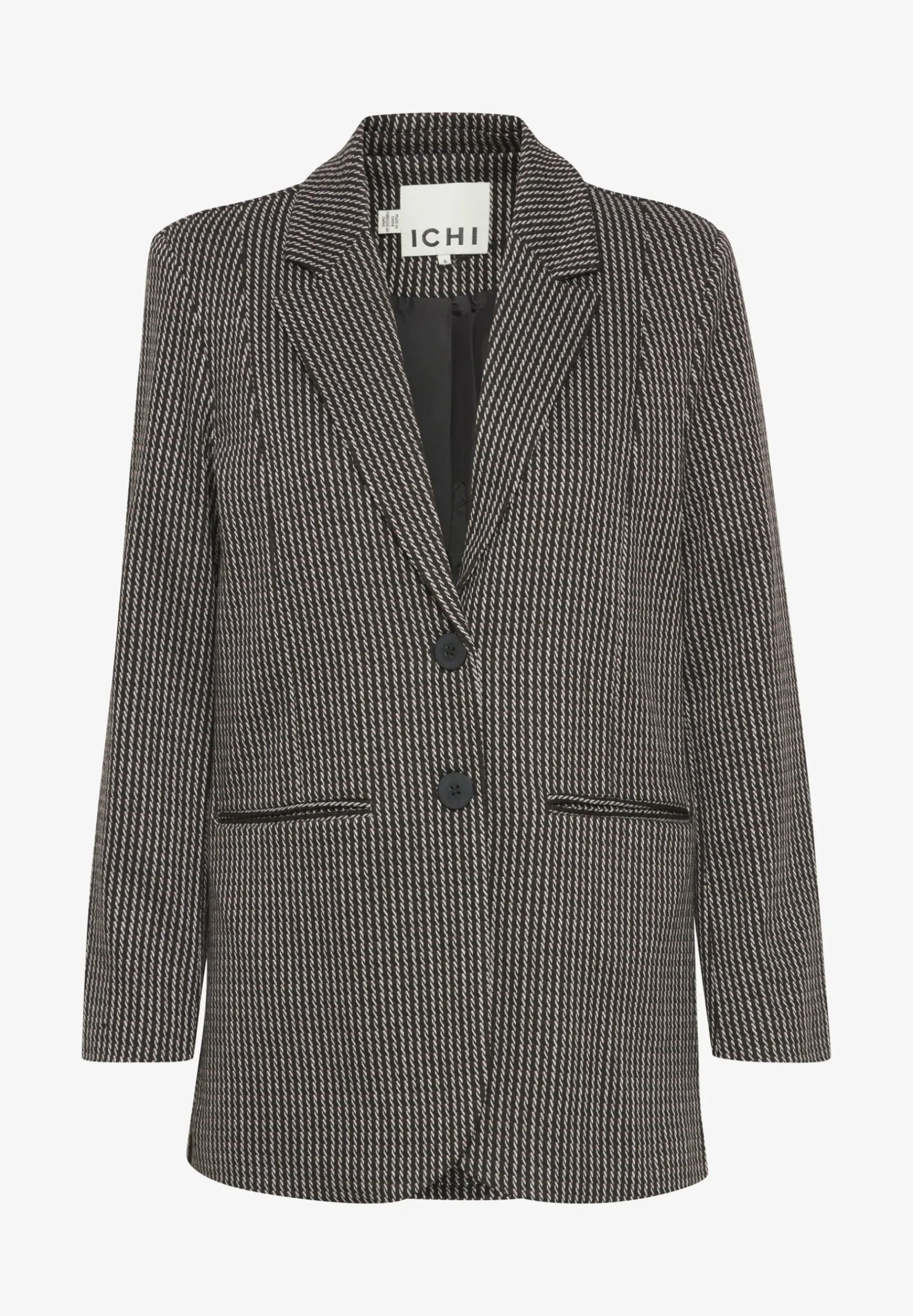Ihkate Structure - Manteau Court|ICHI Fashion