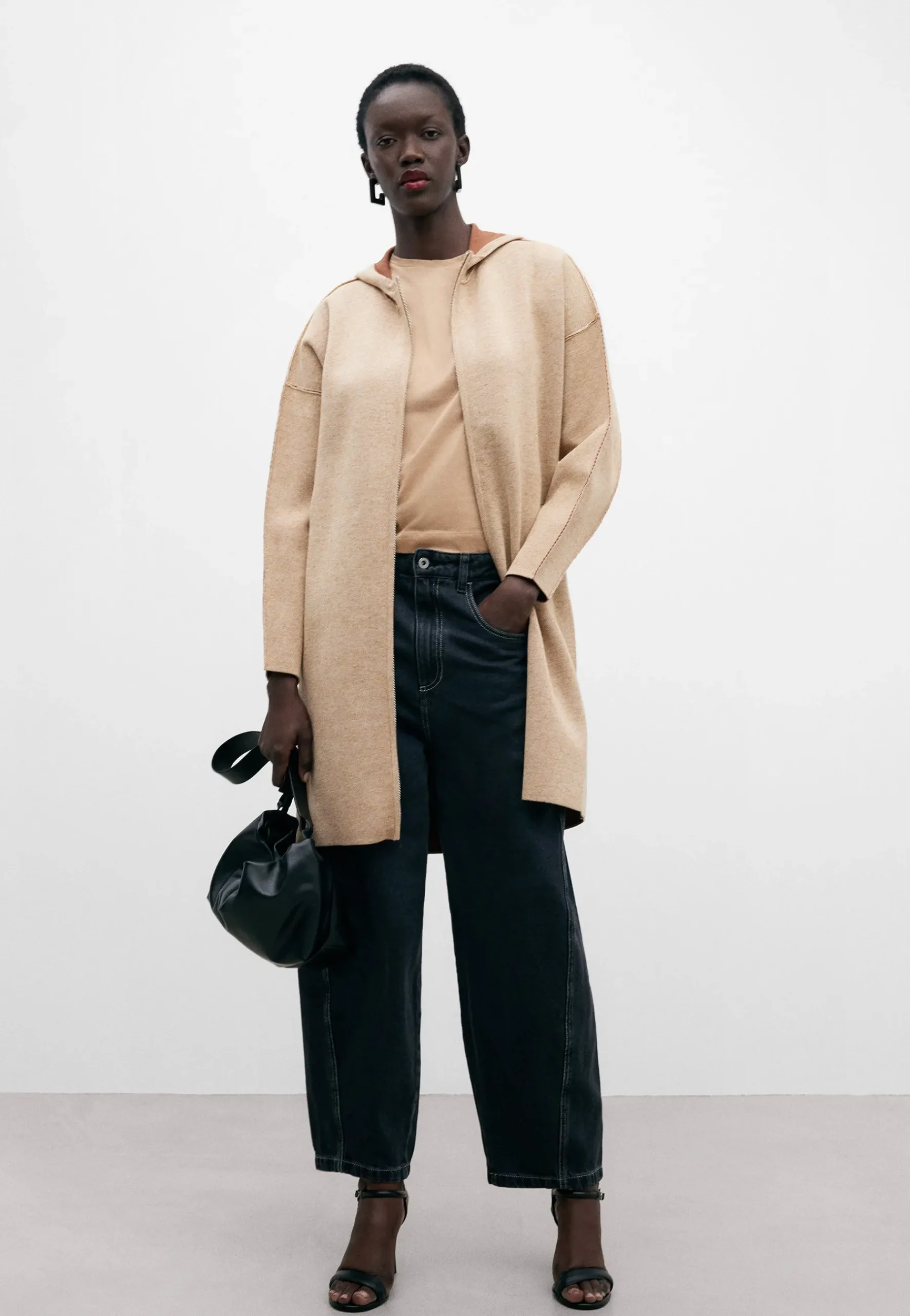 Japanese Sleeve - Manteau Court|ADOLFO DOMINGUEZ Hot