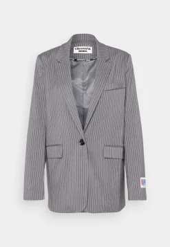Jesra Stripe Single Breasted Boyfriend - Manteau Court|Colourful Rebel New