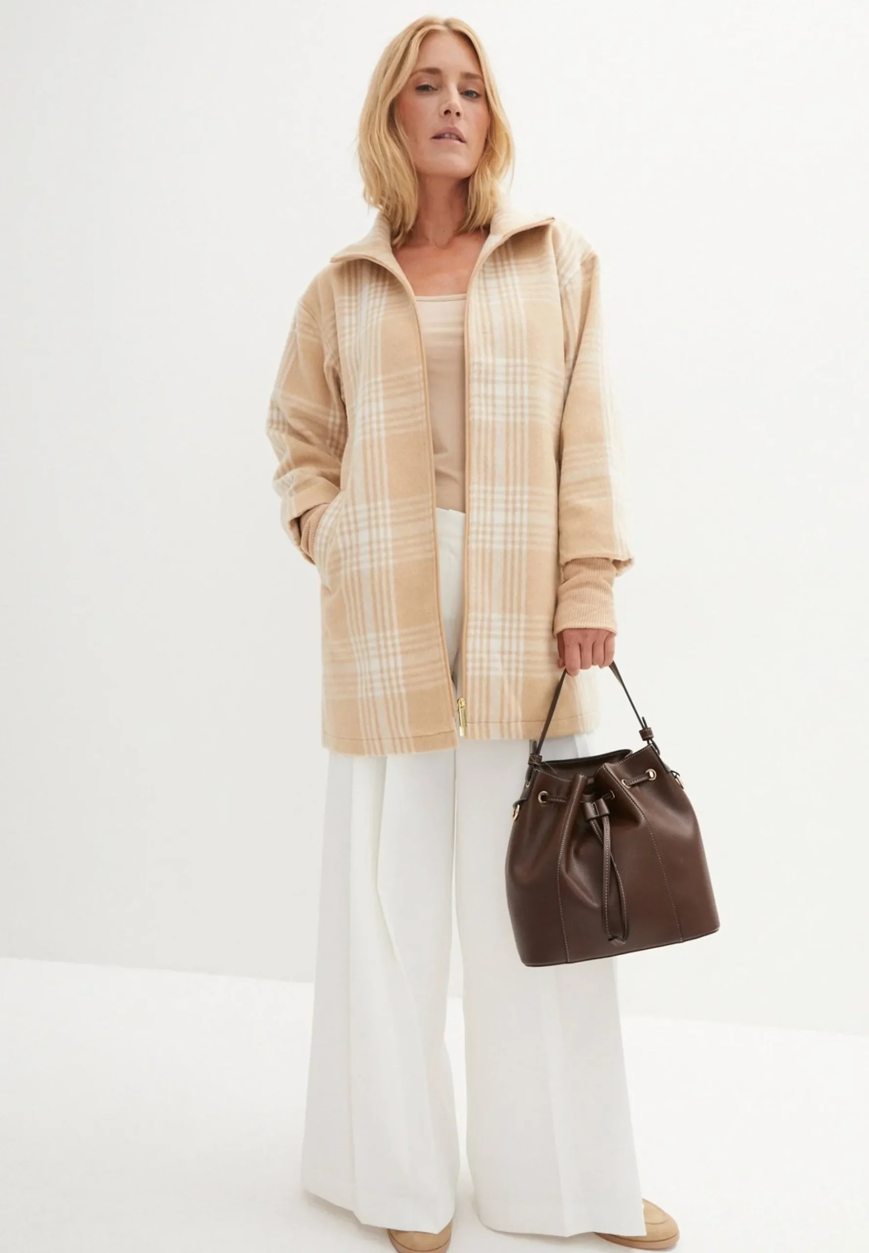 Kariert - Manteau Court|bonprix Best