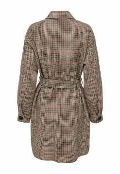 Karierte - Manteau Court|ONLY Clearance
