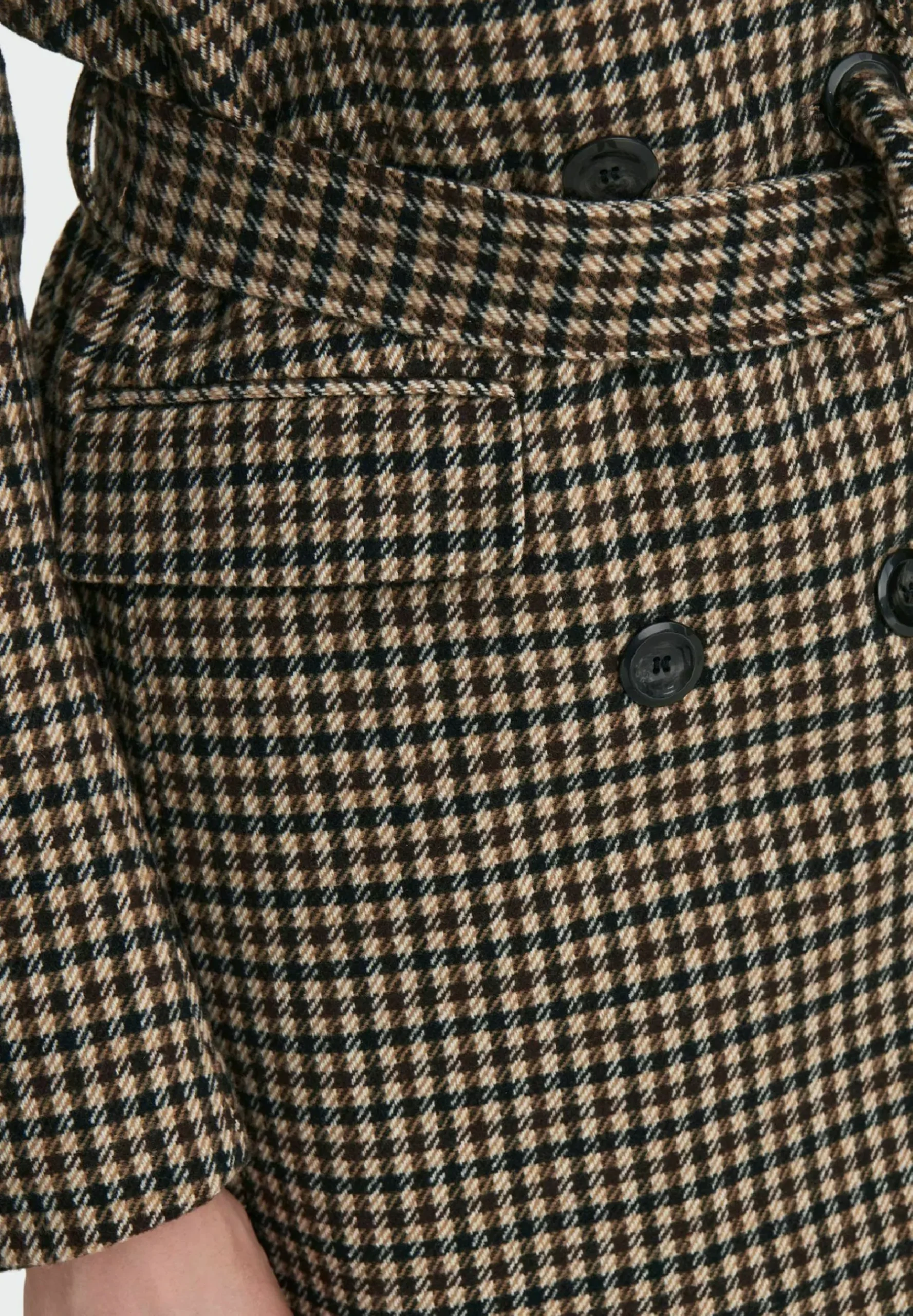 Karierter - Manteau Court|ONLY Online