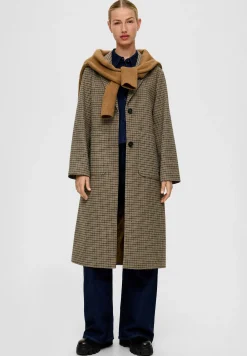 Karierter Mit Anteil - Manteau Classique|s.Oliver Outlet