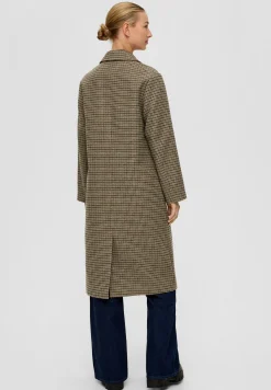 Karierter Mit Anteil - Manteau Classique|s.Oliver Outlet