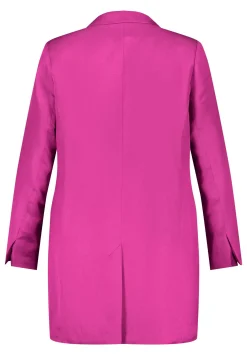 Langarm Fein Schimmernder - Manteau Court|Samoon Outlet