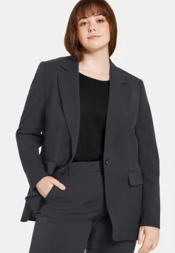 Langarm Taillierter - Manteau Court|Samoon Discount