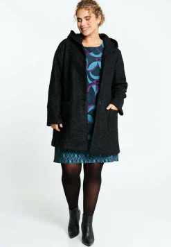 Lange Uni Boucle Ohne - Manteau Court|Paprika Clearance