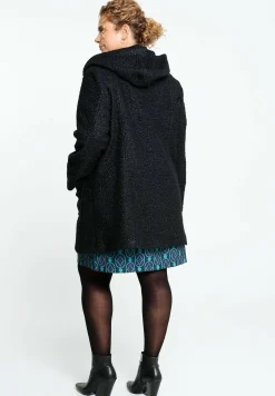 Lange Uni Boucle Ohne - Manteau Court|Paprika Clearance