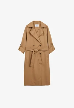 Langer Fliessender - Trench|Stradivarius Flash Sale