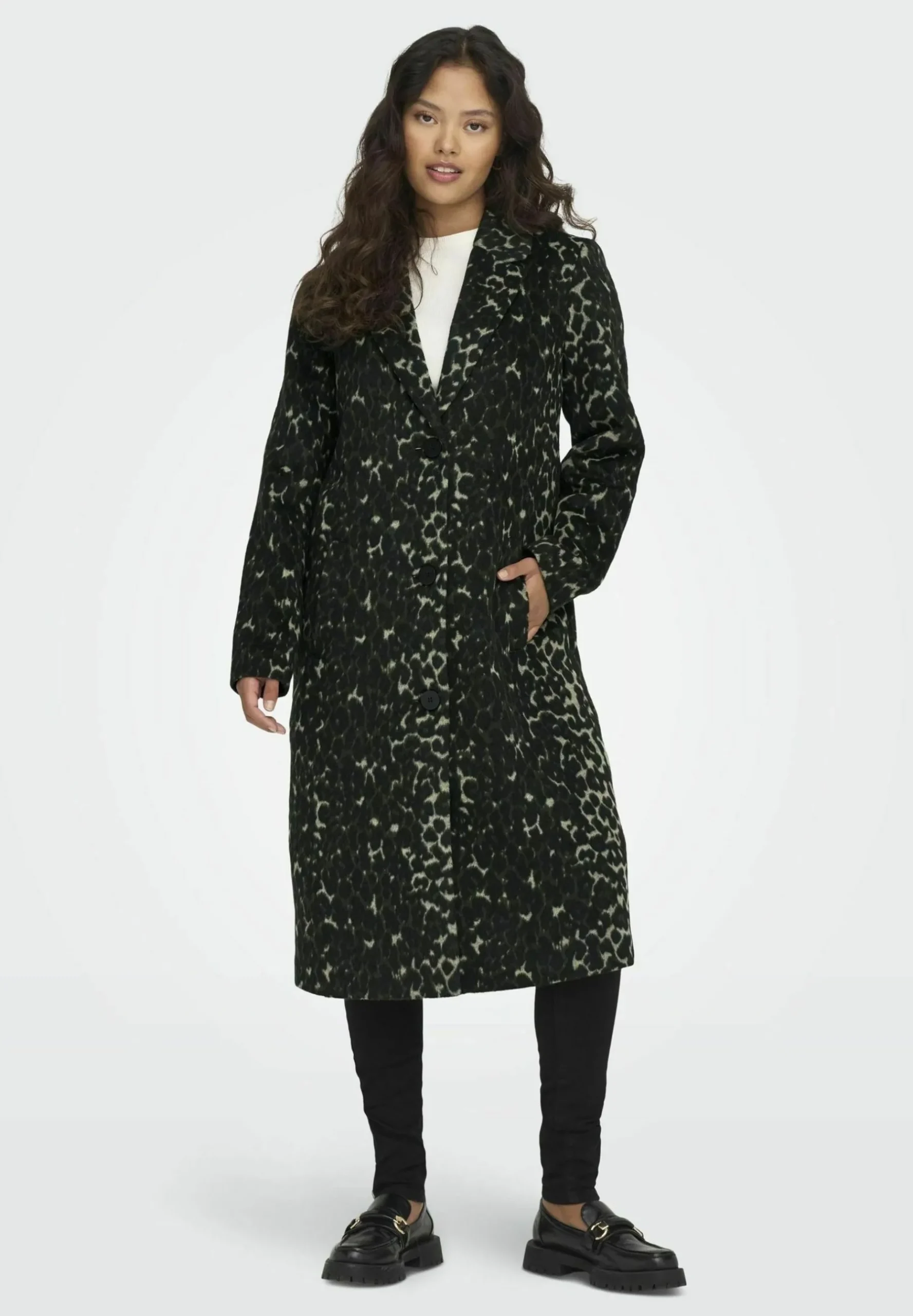 Langer Gemusterter - Manteau Classique|JDY Best Sale