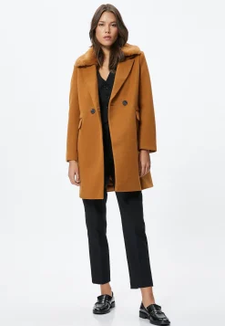 Lappel Neck Pocket Detail - Manteau Court|Koton Outlet