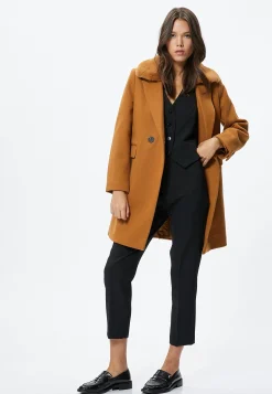Lappel Neck Pocket Detail - Manteau Court|Koton Outlet