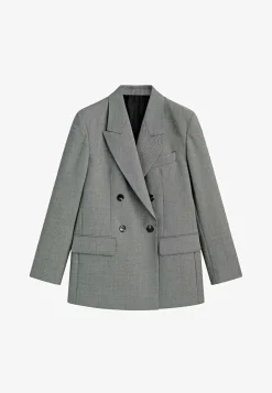 Limited Edition Textured Double Breasted - Manteau Court|Massimo Dutti Online