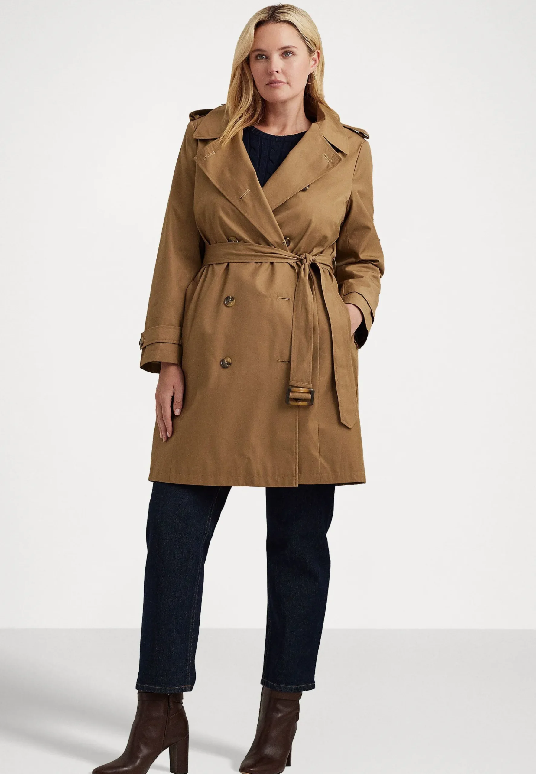 Lined Coat - Trench|Lauren Ralph Lauren Woman Sale