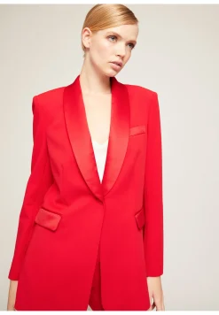 Long A Simple Boutonnage Teinte Unie - Manteau Court|Motivi Store