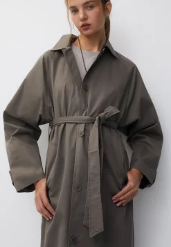 Long Belted - Trench|PULL&BEAR Online