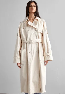 Long Jacket - Trench|MOSCHINO JEANS Cheap