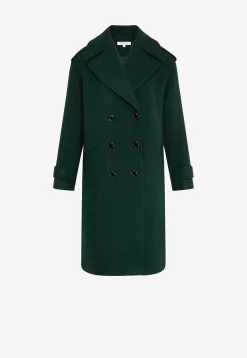Long Straight Buttoned - Trench|Morgan Best Sale