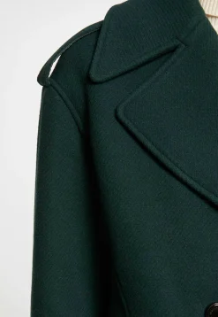 Long Straight Buttoned - Trench|Morgan Best Sale