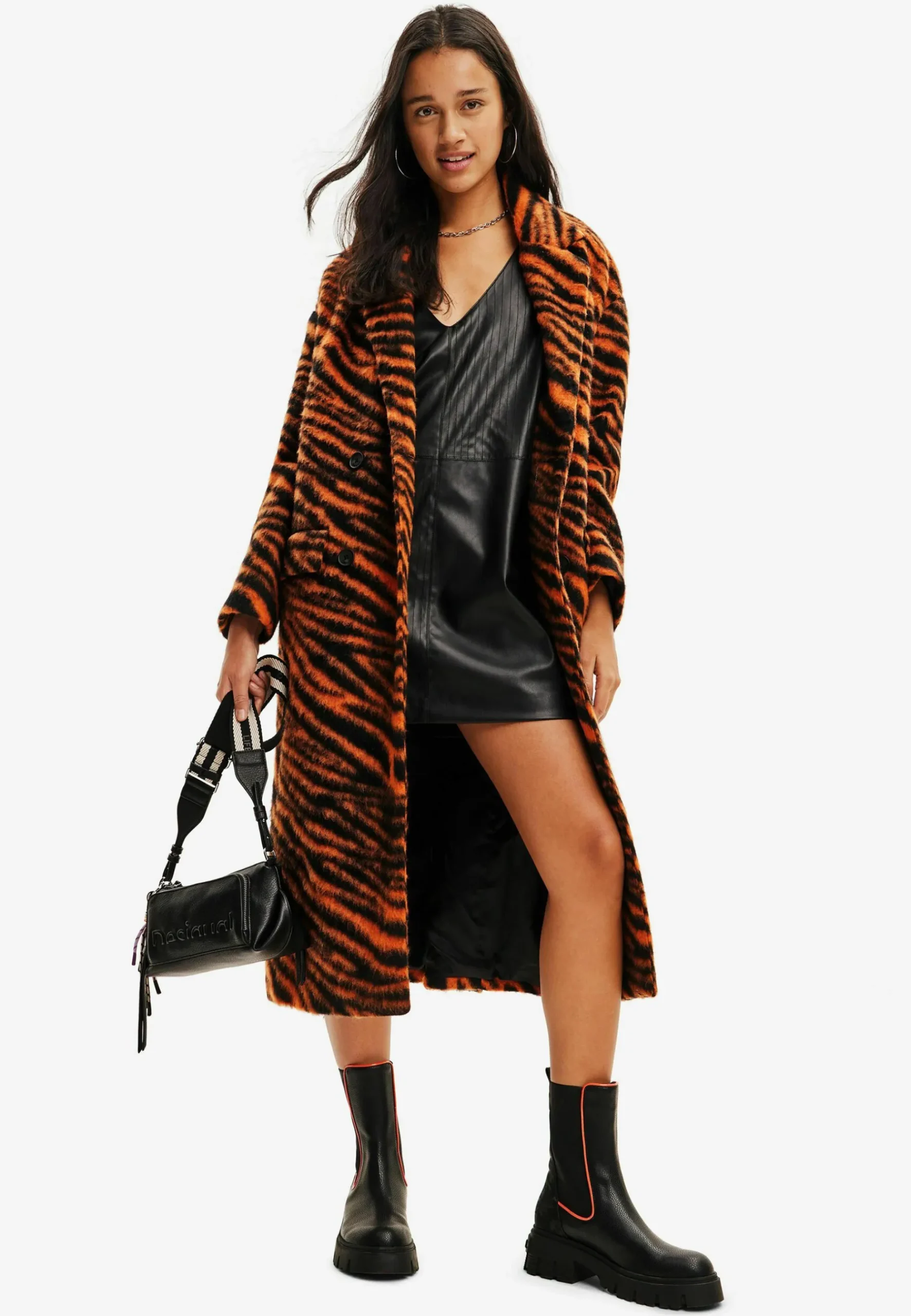 Long Zebra - Manteau Classique|Desigual Fashion
