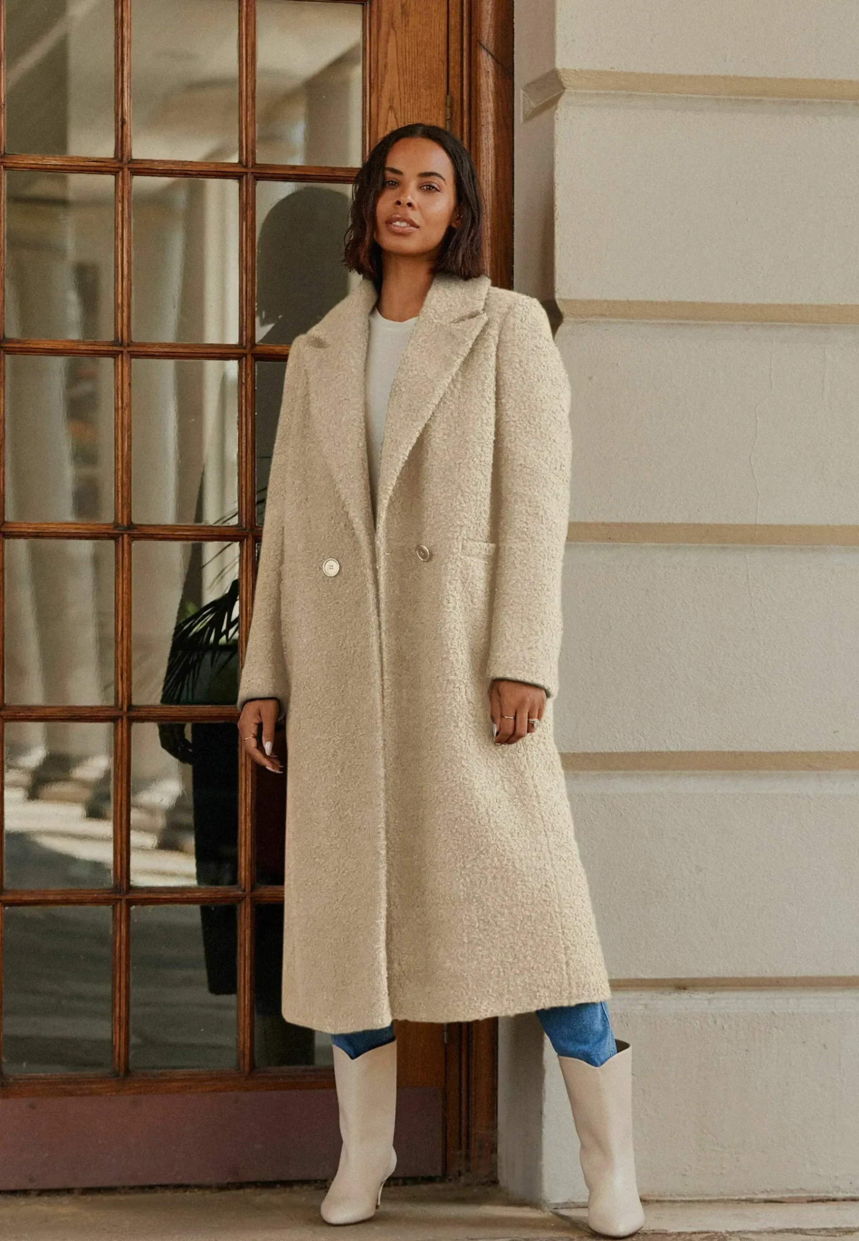 Longline Boucle - Manteau Classique|Next Hot