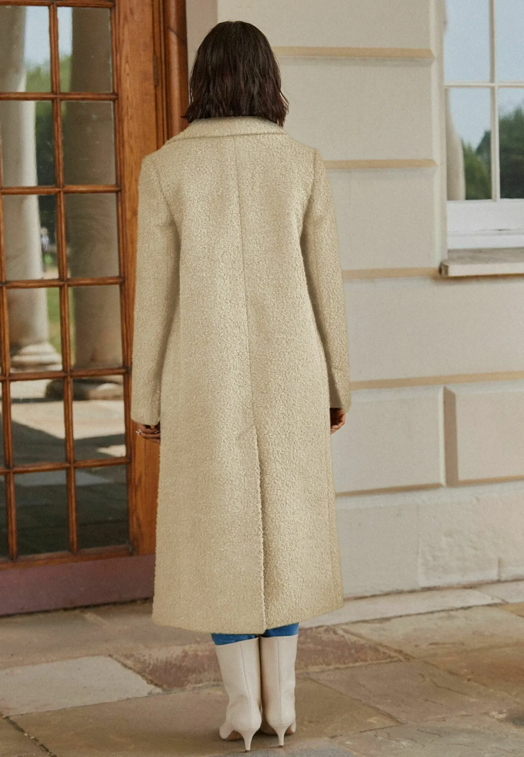Longline Boucle - Manteau Classique|Next Hot