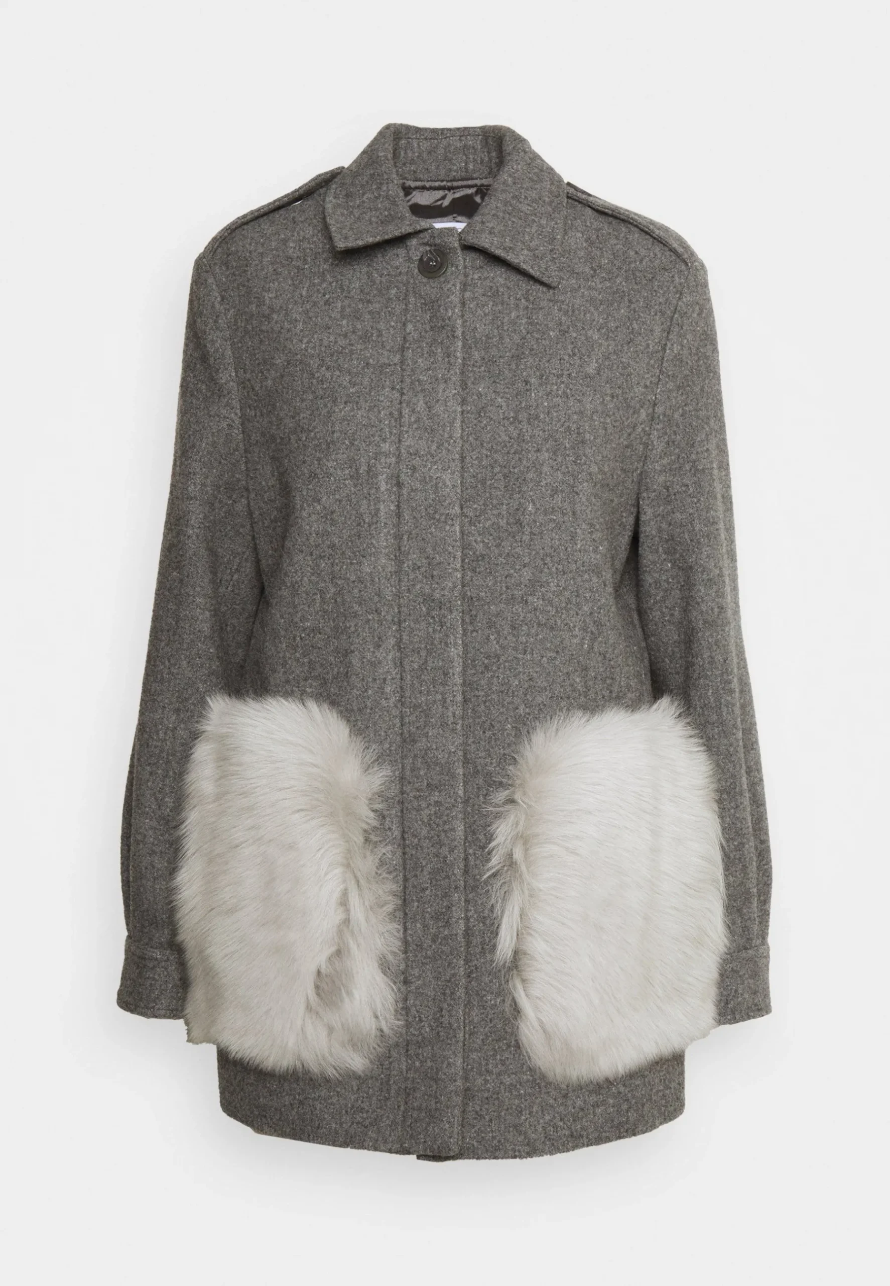 Maci Car Short With Pockets - Manteau Court|STUDIO ID New