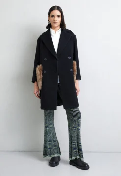 Madison Coat With Shearling Pockets - Manteau Classique|STUDIO ID Shop