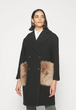 Madison Coat With Shearling Pockets - Manteau Classique|STUDIO ID Shop