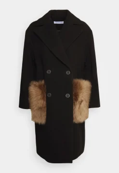 Madison Coat With Shearling Pockets - Manteau Classique|STUDIO ID Shop
