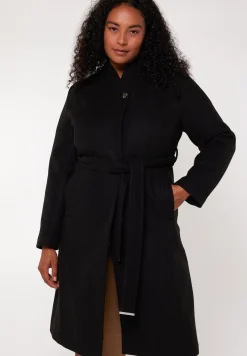 Met Kraag - Manteau Classique|MS Mode Outlet
