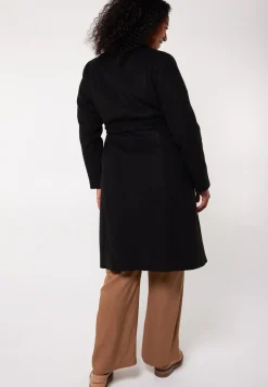Met Kraag - Manteau Classique|MS Mode Outlet