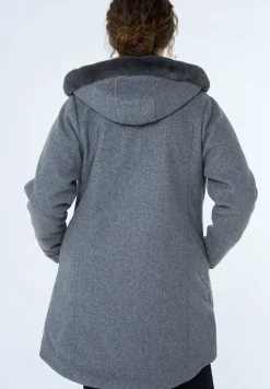 Met Wol Look - Manteau Court|MS Mode Hot