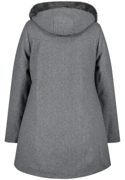 Met Wol Look - Manteau Court|MS Mode Hot