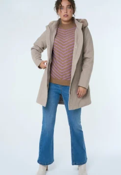 Met Wol Look - Manteau Court|MS Mode Outlet