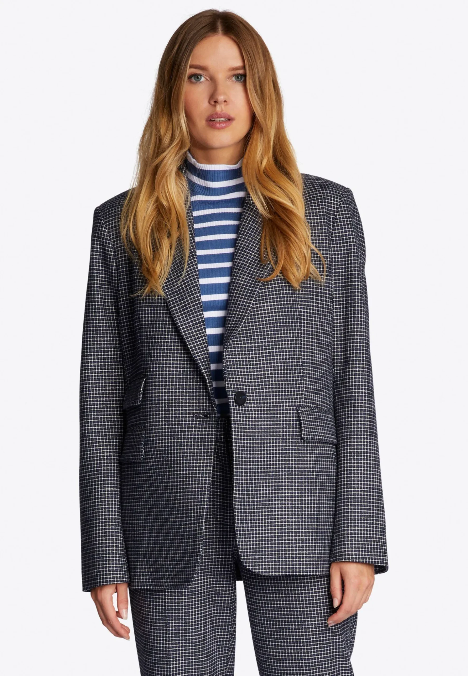 Mit Aufsteigendem Revers - Manteau Court|Rich & Royal New