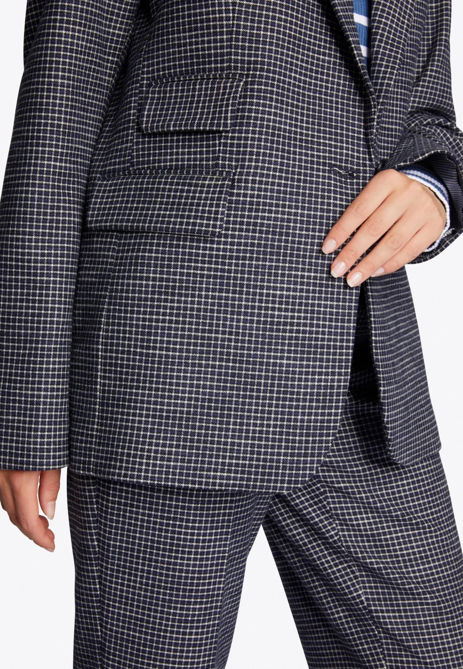 Mit Aufsteigendem Revers - Manteau Court|Rich & Royal New