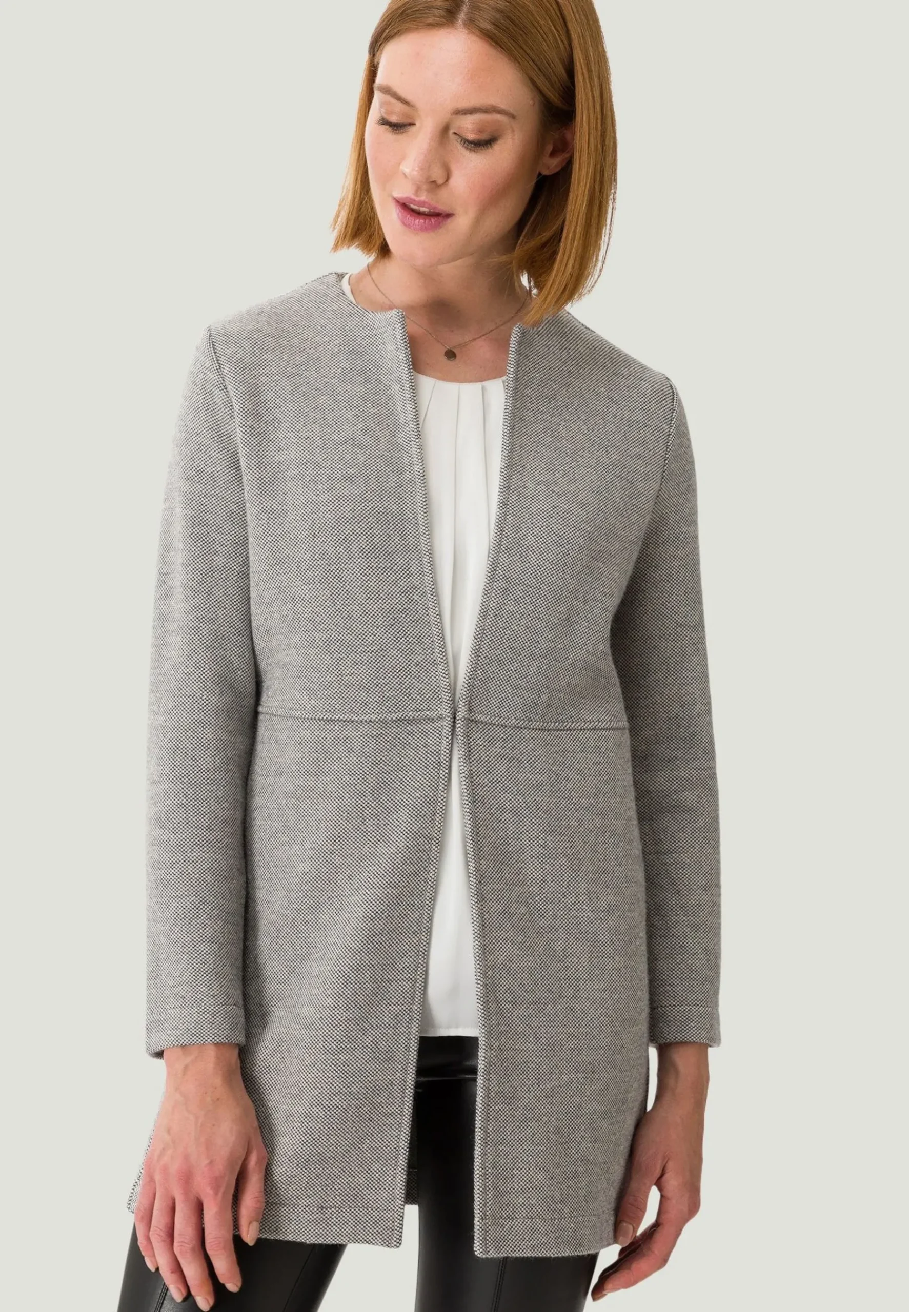 Mit Hakenverschluss - Manteau Court|zero New